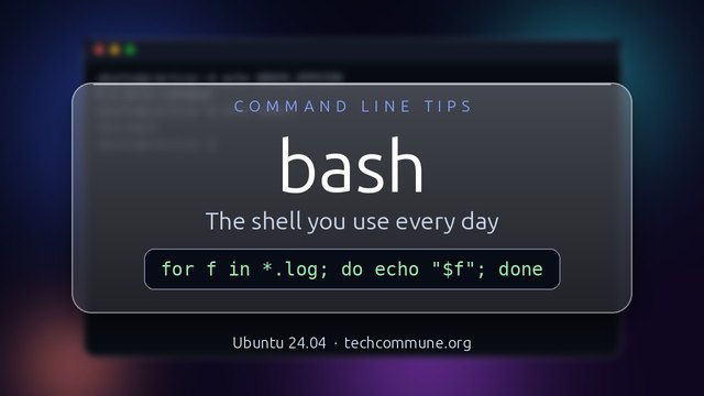Bash: The default shell and scripting language
