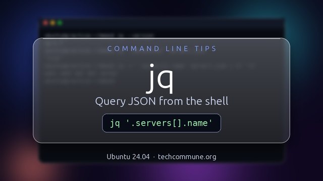 jq: Query and reshape JSON