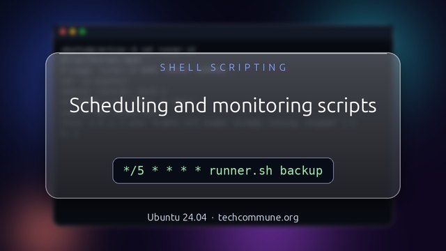 Scheduling and Monitoring: Cron jobs that do not fail silently