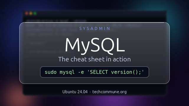 MySQL