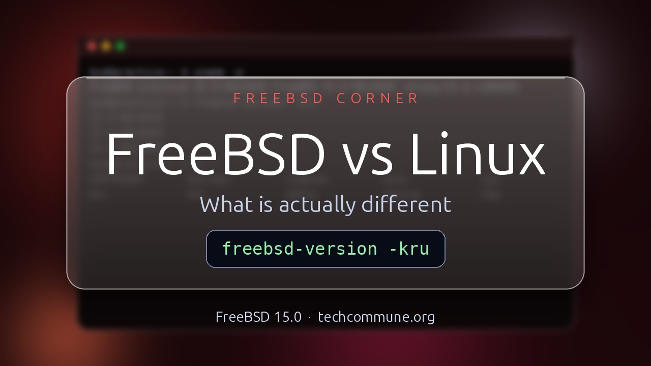 Video: FreeBSD vs Linux (FreeBSD video)
