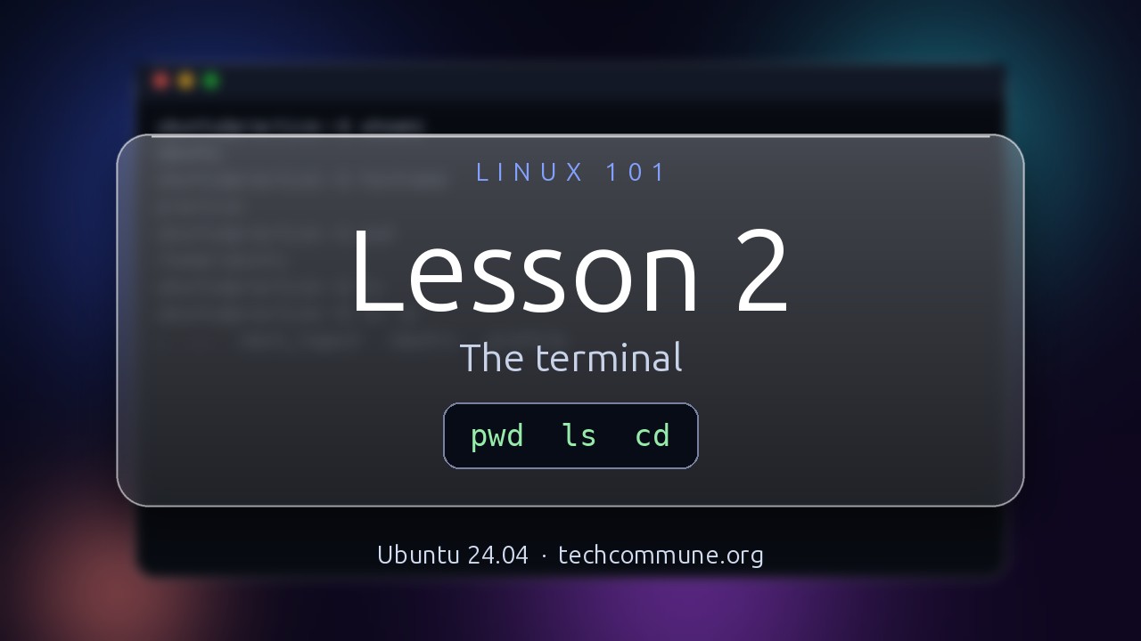 Video: The Terminal: Where You Are and How to Move Around (Linux 101 video)