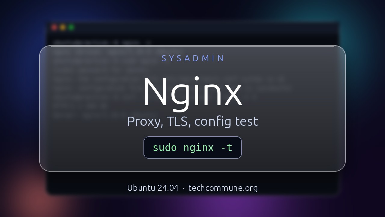 Video: Nginx (sysadmin video)