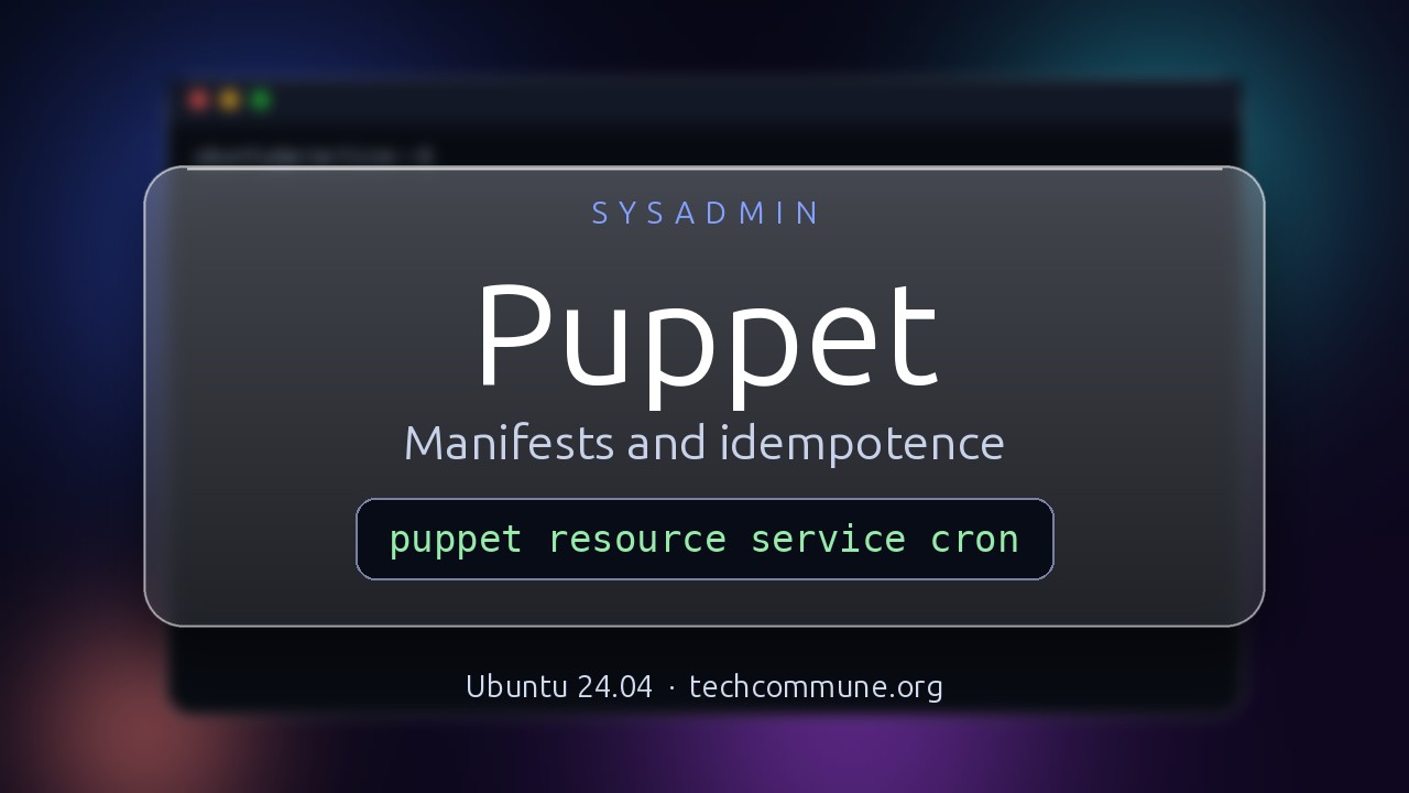 Video: Puppet (sysadmin video)
