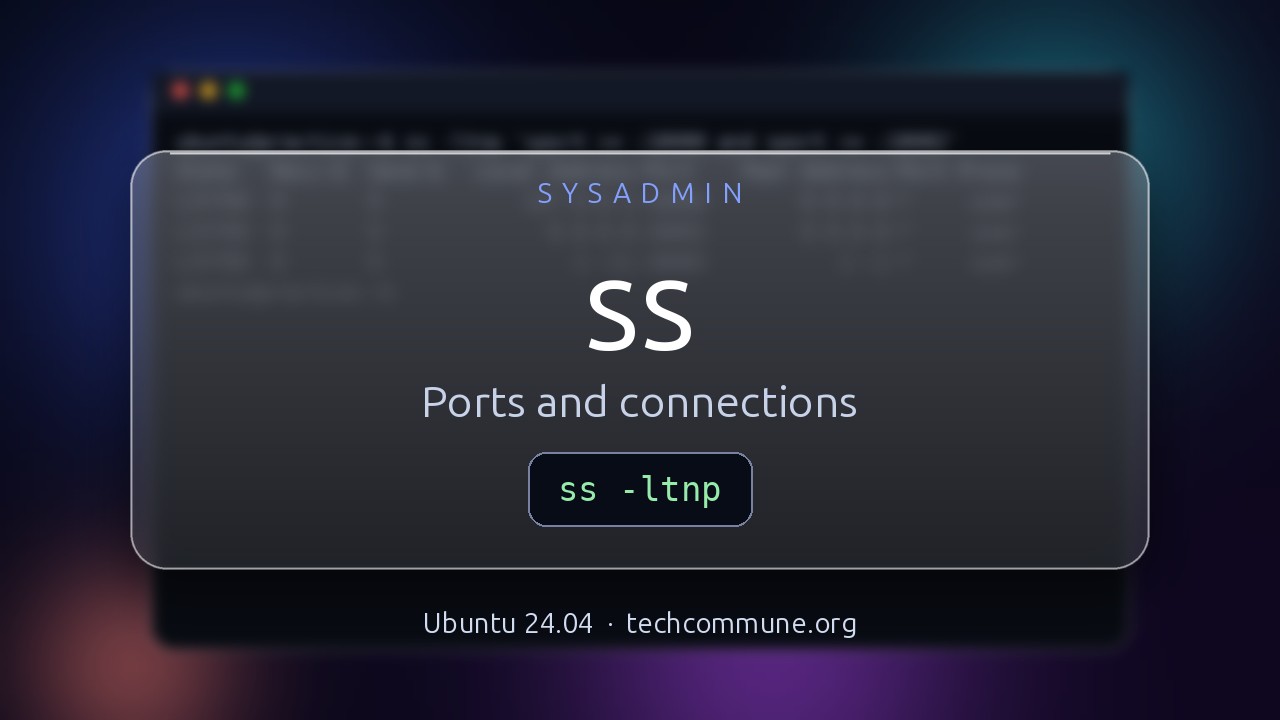 Video: ss (sysadmin video)