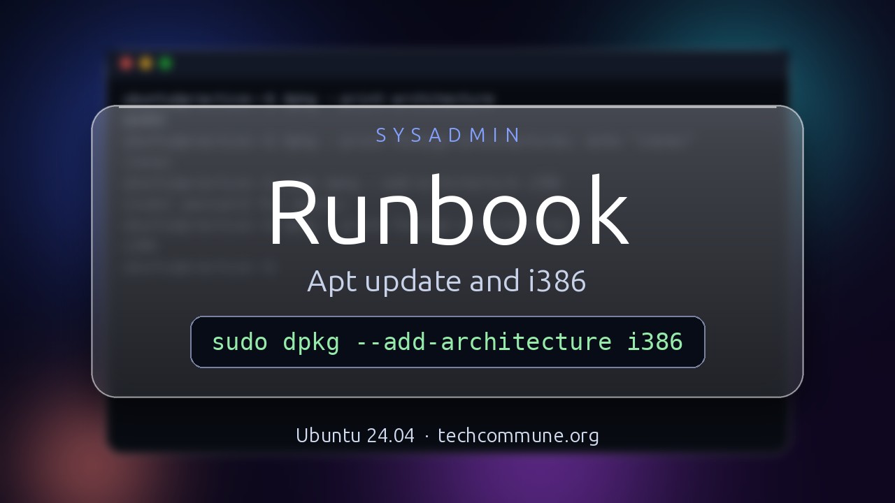 Video: Runbook (sysadmin video)